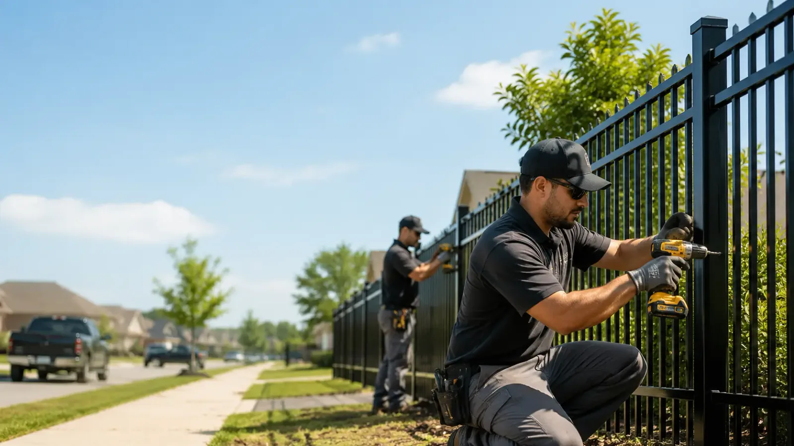 Metal Fence Installation in Simpsonville, SC